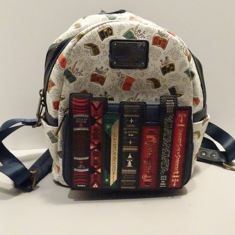 Loungefly Fantastic Beasts The Secrets Of Dumbledor Magical Books Mini Backpack